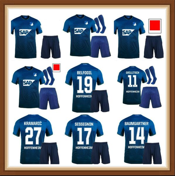 

21 22 tsg 1899 hoffenheim soccer jersey home baumgartner grillitsch sessegnon bebou samassekou 2021 jerseys men kids football shirts, Black;yellow