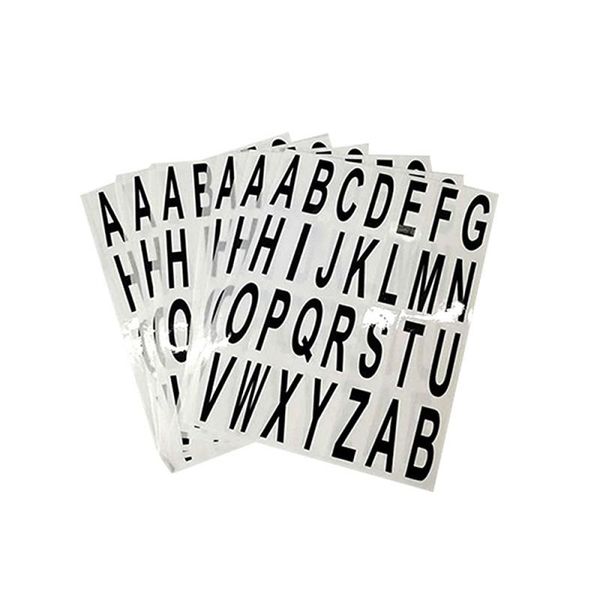 

sheet/pack 76x30mm a to z alphabet adhesive labels stickers for diy craft tags decoration suppliers gift wrap
