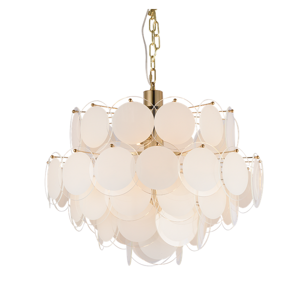 

pendant lamps postmodern romantic creative glass chandelier nordic living room bedroom dining model personality simple leaf