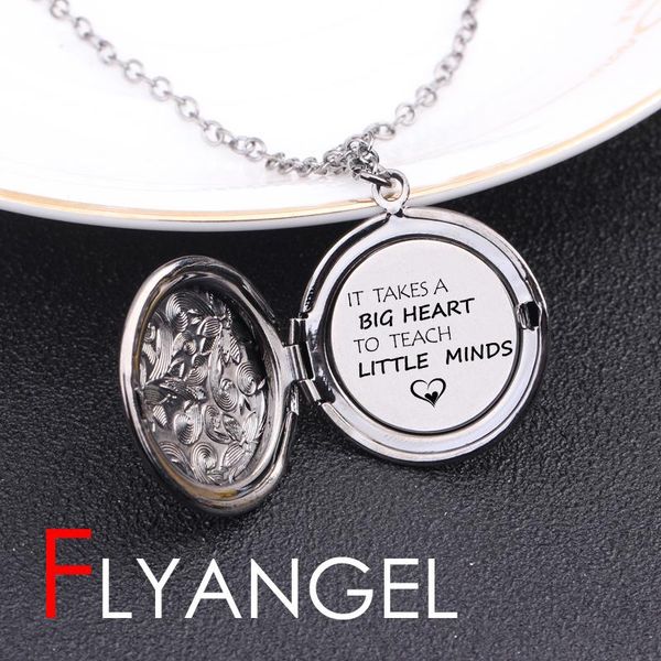 

pendants fashion stamped letter locket po box pendant necklace sweater chain it takes a big heart floating for couples lover gifts, Black