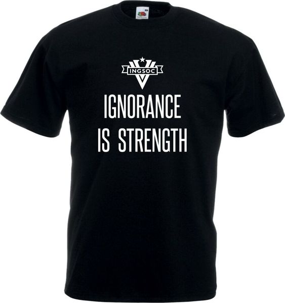 

1984 t-shirt-george orwell, ingsoc, various colour t-shirts, White;black