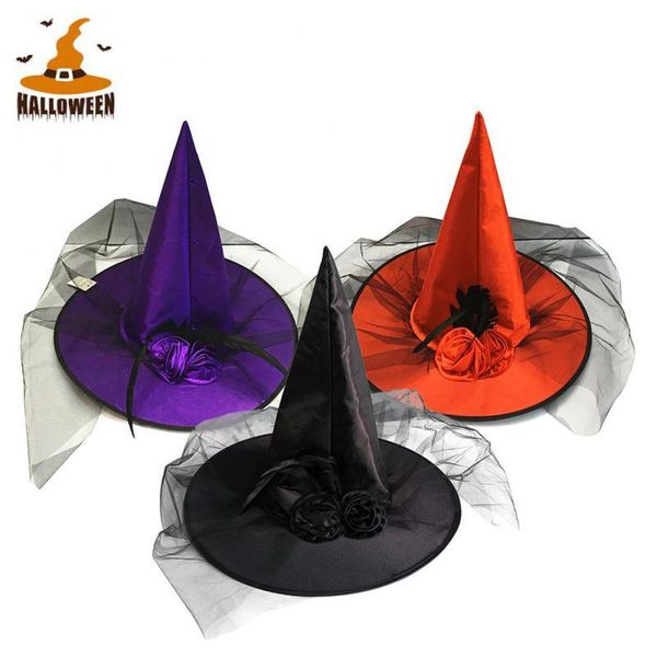 

party hats 1pc halloween witch costumes for kids cosplay masquerade hat