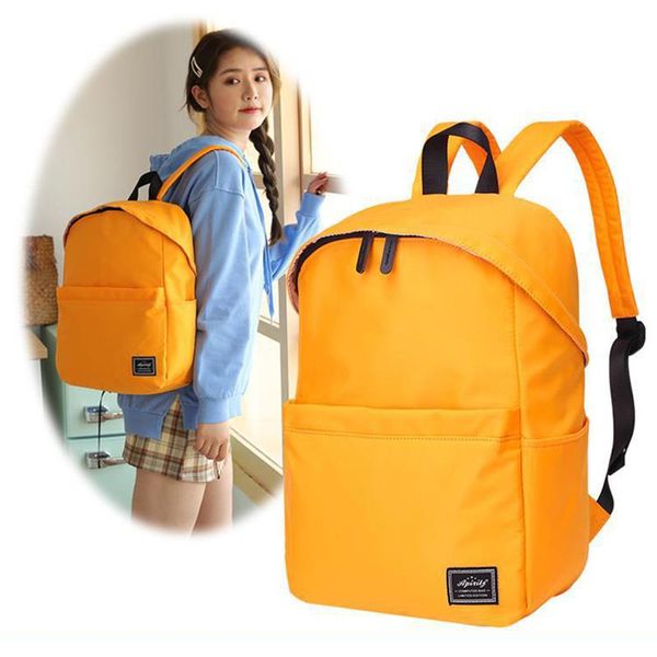 

backpack college school backpacks female casual wild fashion bagpack fit for 15 inch lapbookbag simple cute travel bag mochila