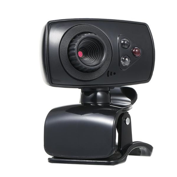 

webcams usb webcam hd pc web camera computer cameras with built-in microphone 3 led clip-on digital video cam for