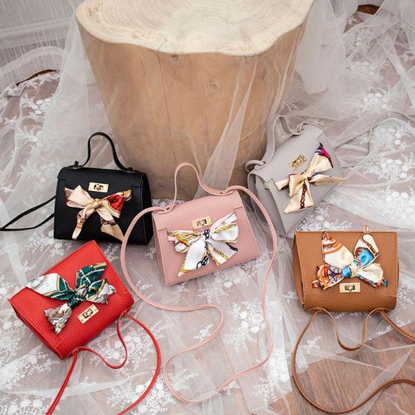 

evening bags women pu leather handbag shoulder lady crossbody bag tote messenger satchel purse with scarf decor