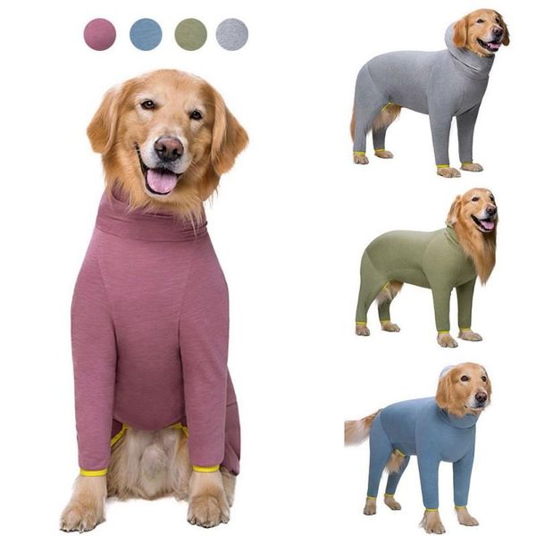 

dog apparel jumpsuit pet post suit after operation beneficial to wound recovery prevent licking