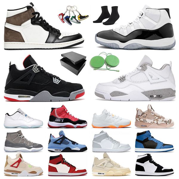 

original unc 1 1s jumpman basketball shoes university blue sports 11 high og dark mocha trainers mens womens concord white oreo 11s citrus s