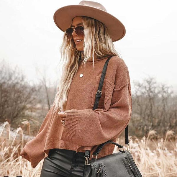 

fitshinling bohemian autumn winter sweater oversize pocket loose jumper knitwear big size holiday woman sweaters pullovers sale 210928, White