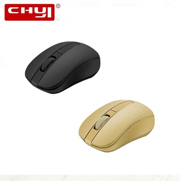 

mice silent wireless computer mouse ergonomic optical usb 3d mause 1600 dpi noiseless mini small for pc lapmac gold