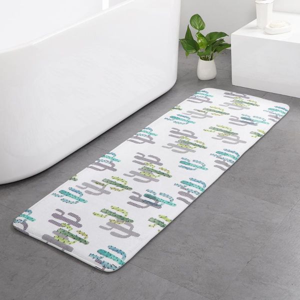 

bath mats cartoon suede water-absorbing dustproof door mat floor carpet bedroom bathroom anti-slip