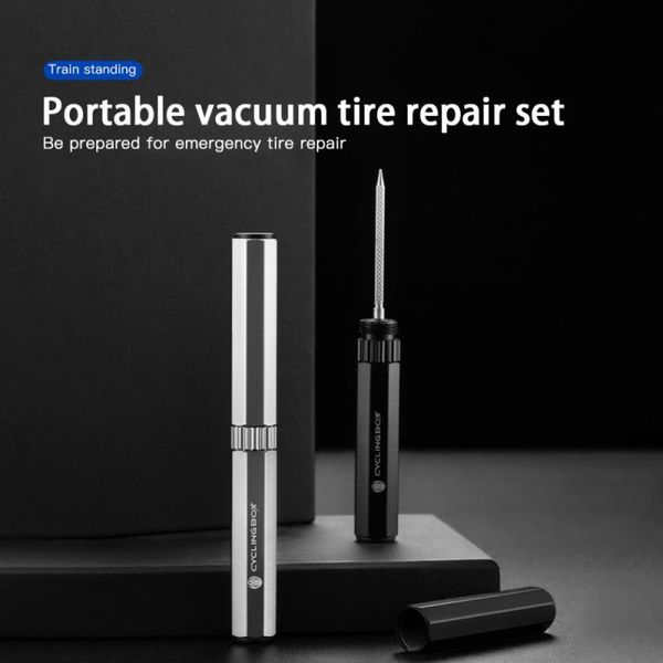 

tools bicycle maintenance portable vacuum tire repair kit emergency adhesive tape rubbing rod