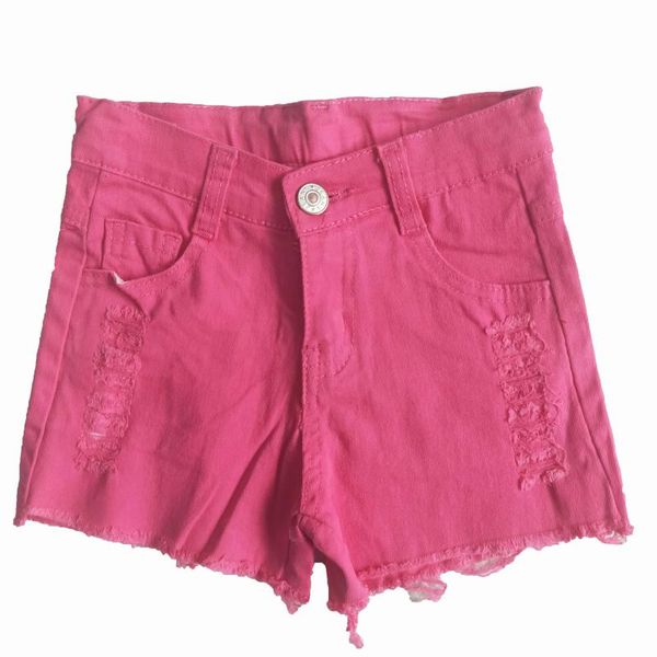 

baby girls jeans shorts for toddler summer pink denim trousers teen age, Black