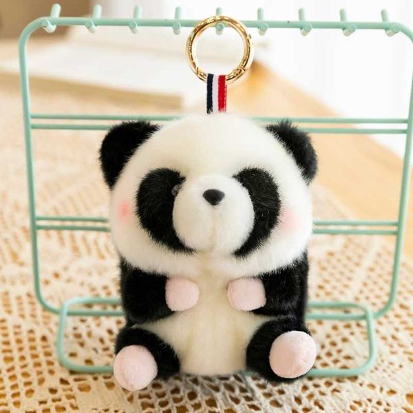 

cartoon cute panda pendant key chain net red product creative plush doll 10-year-old girl gift