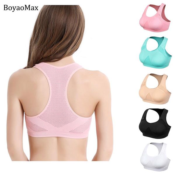 

gym clothing women breathable sports bra absorb sweat shockproof padded set athletic running fitness yoga hbs-q5321, White;black