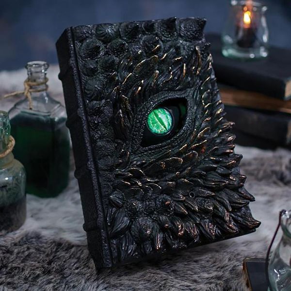 

decorative flowers & wreaths halloween one-eyed dragon demons eye horror decoration charm resin craft ornaments book home