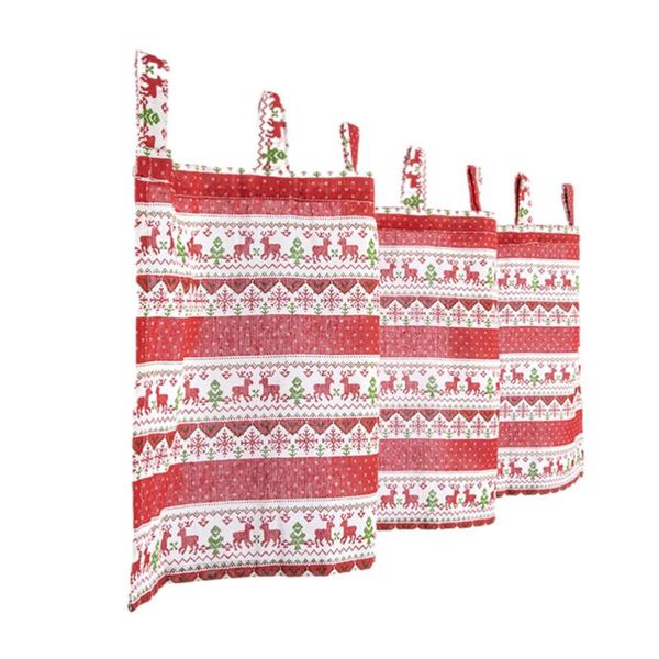 

curtain & drapes 1pc christmas decorative home kitchen linen