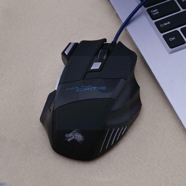 

mice 7 buttons gamer computer adjustable usb led optical gaming mouse for universal 5500dpi wi w8k2