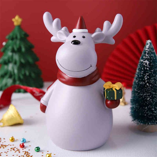 

christmas gift lovers children's fawn piggy bank large creative lovely decorations