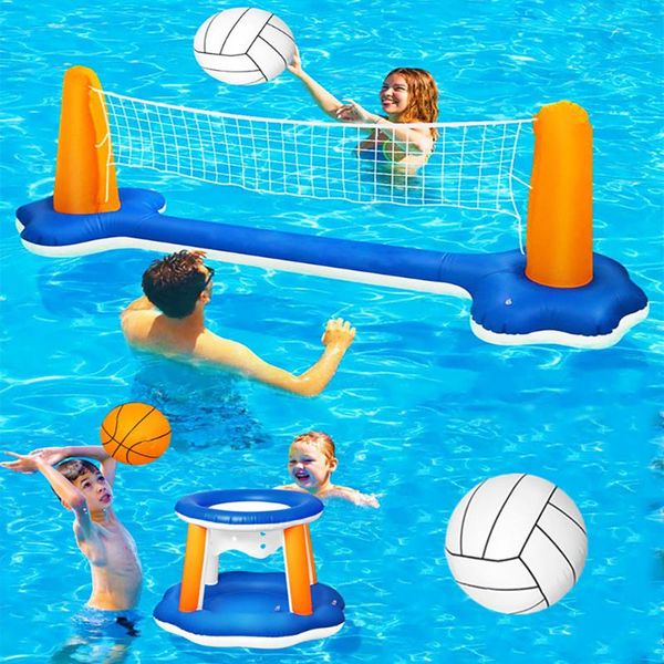 

pool & accessories summer toys inflatable water games sports volleyball football basketball giant ball game swimming party
