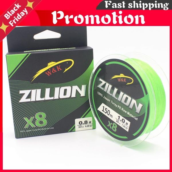 

braid line x8 braided pe lines at 150m fishing double color super powered