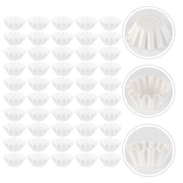 

other festive & party supplies 100pcs cake paper cups baking holder base dessert adornment