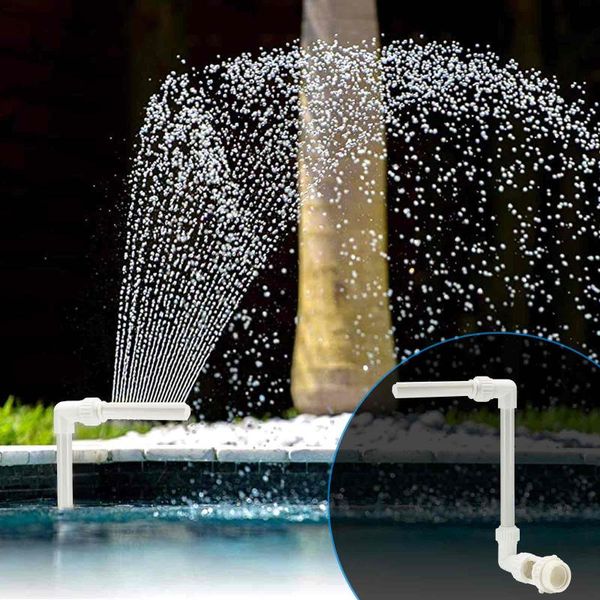 

pool & accessories swimming fountain 1pc garden home decor outdoor supplies threaded friendly pvc frame waterfall