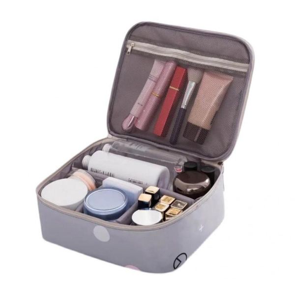 

storage bags reusable large capacity oxford cloth tear resistant travel make up cases for women