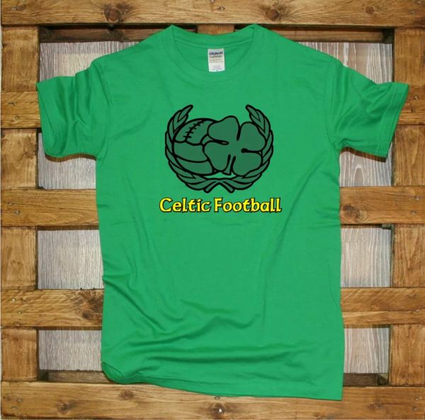 

j358 mesh celtic football st patrick hooligans green brigade t-shirt irish, White;black