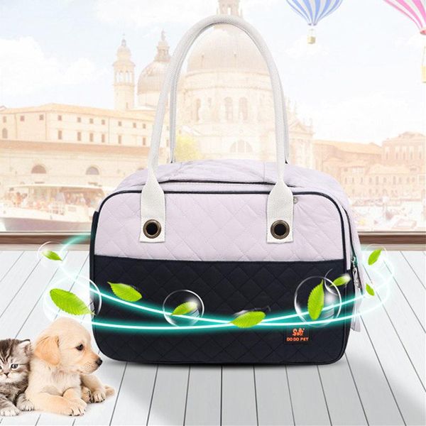 

dog car seat covers pet fashion solid outdoor travel carries bag nylon breathable single shoulder sling bags for small dogs pb736