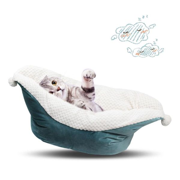 

cat beds & furniture pet dog winter warm sleeping bag soft bed calming ferry