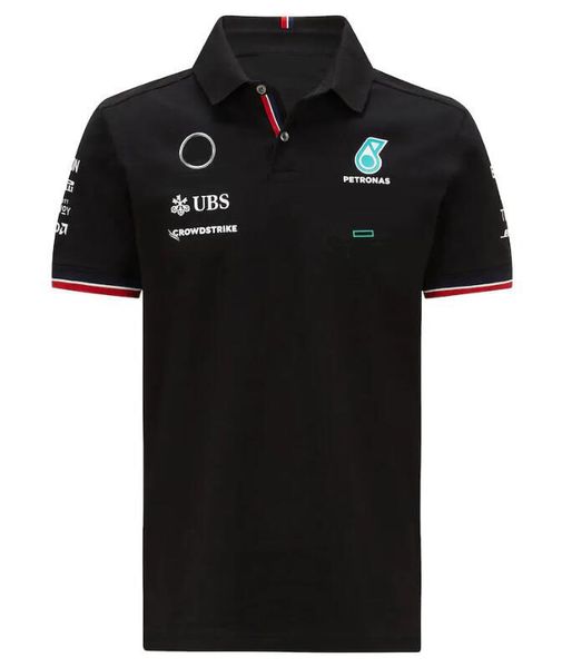 

2021f1 racing polo uniform team lapel t-shirt with the same style customization