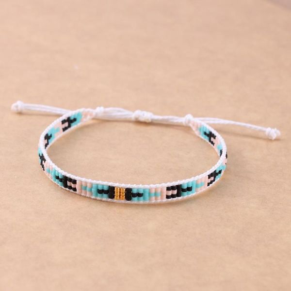 

tennis kelitch trendy female jewelry mixed miyuki seed beaded strand bracelets wrap cuff bangles for women pulsera, Golden;silver