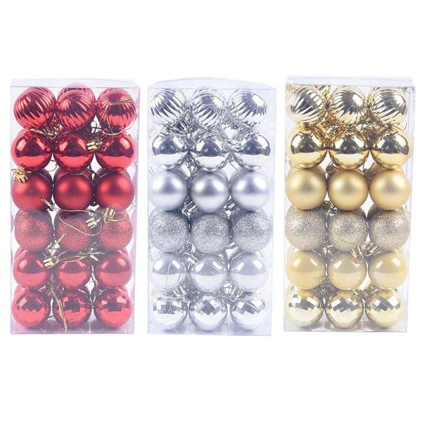 

party decoration christmas tree ball large plastic diy hanging decor baubles set