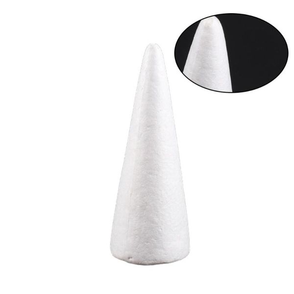 

party decoration 30cm white diy cone children craft accessories for home christmas