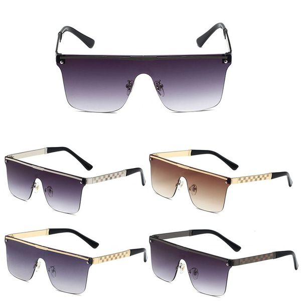 

414 Wholesale Designer Sunglasses Luxury Original Eyewear Outdoor Shades PC Frame Fashion Classic Lady Mirrors for Women and Men Protection, White;black