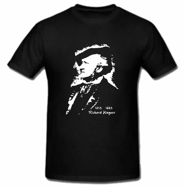 

richard wagner 1813 1883t shirt tee, White;black