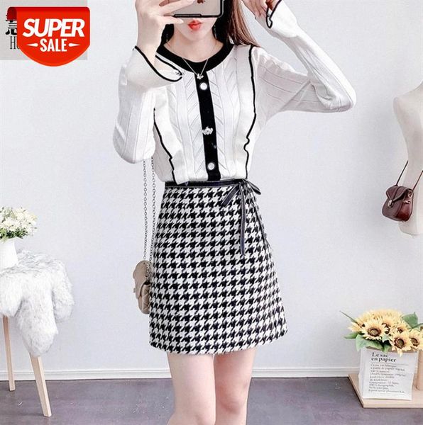 

internet celebrities are super be careful of machine bombing street sets, dress base sweater woolen cloth #ba8i, Black;gray