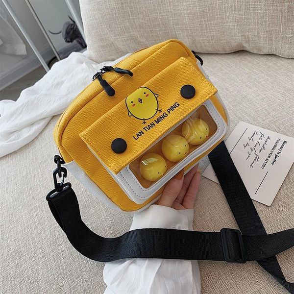 

evening bags female cute canvas small square bag summer 2021 broadband student shoulder versatile crossbody for girl