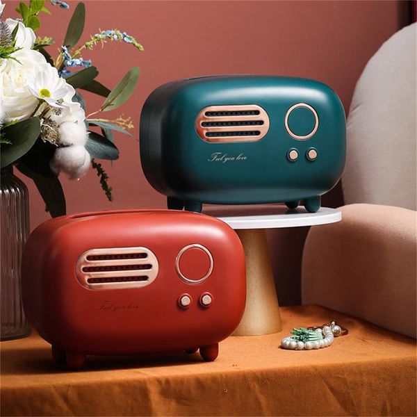 

tissue boxes & napkins retro creative box living room home remote control coffee table storage pumping