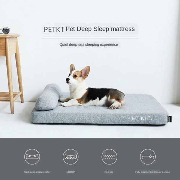 

kennels & pens petkit deep sleep mattress cat beds dog mats breathable small, medium and large dogs pet supplies