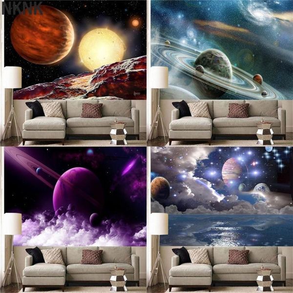 

tapestries space galaxy sky pattern room decor tapestry landscape art decoration home wall 9size 330x220cm
