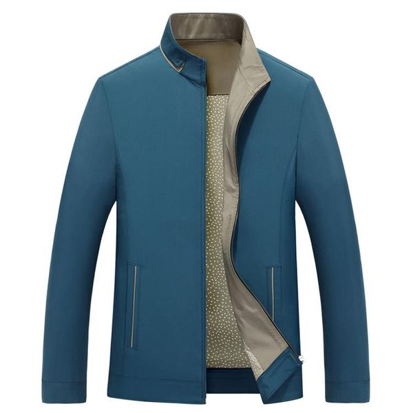 

men's jackets 1807 fashion spring and autumn old jacket father's coat thin elderly man clothes male overcoat, Black;brown