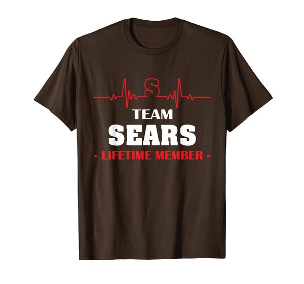 

team sears lifetime member family youth kid shirt 5ts, White;black