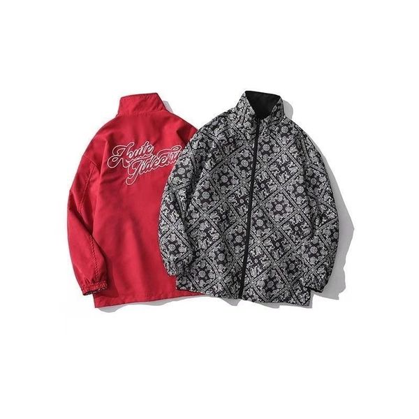 

looking for a small batch of coastal cashew jacket men's fashion brand casual coat, Black;brown