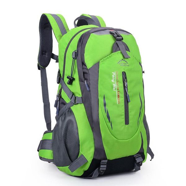 

backpack climbing bag 2021 8-color nylon material waterproof fabric outdoor sports travel camping hiking db35