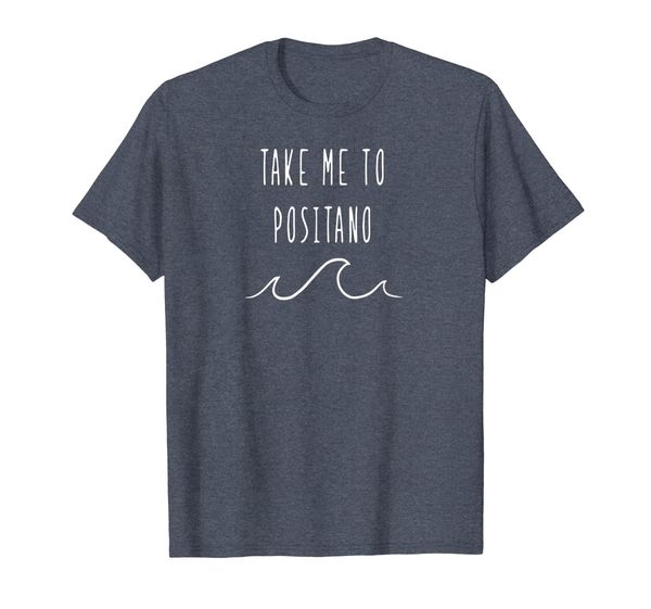 

take me to positano italy amalfi beach vacation t-shirt, White;black