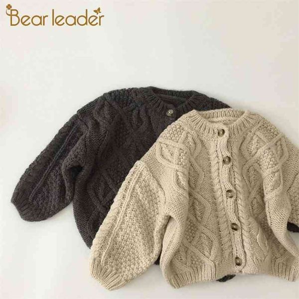 

girls spring sweater coats fashion toddler baby korean knitted jacket children criss-cross clothing casual clothes 210429, Blue