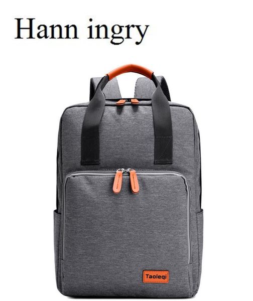 

backpack hann ingry teenage boy and girl school bag lapnotebook canvas backpacks large capacity leisure travel student rucksack h302d