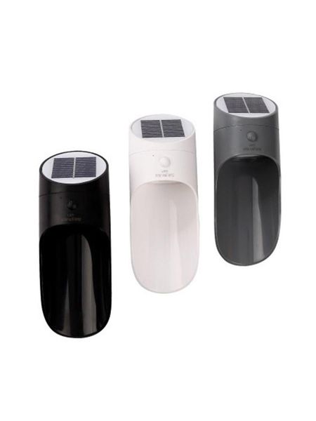 

wall lamp solar mounted charging induction automatically turn on waterproof ip65 abs indoor outdoor led porch light sconce