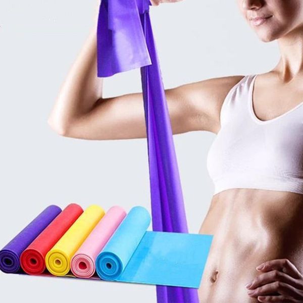 

5.9 inch yoga resistance band exercise workout stretch bands for physical therapy fitness pilates